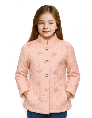 Girls Coat  Rose Pink